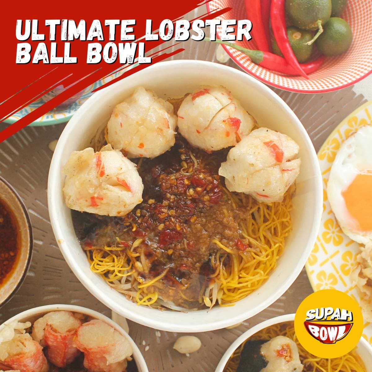 Fried Noodles Lobster Ball